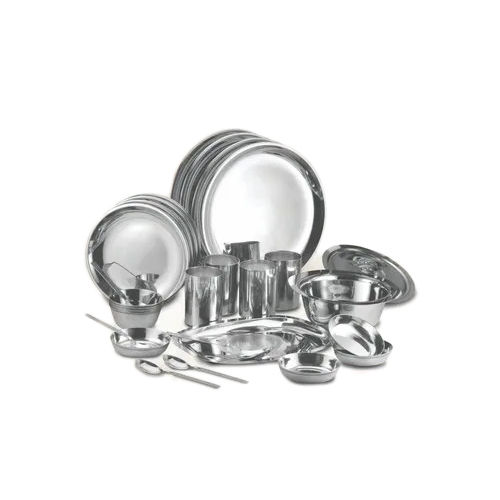 27Pc Stainless Steel Dinner Set