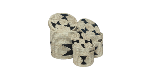 Natural Sabai Grass Organic Handmade Basket