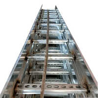 Ladder Cable Trays - Steel, GI Galvanized Finish | Supports Power & Communication Cables, Easy Access & Ventilation
