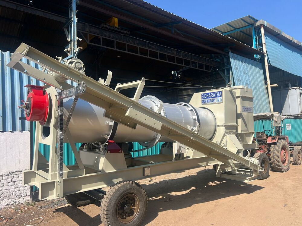 Mobile Drum Mix Plant 35 - Automatic Grade: Automatic