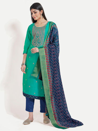 Unstitched Embroidery Suit 20