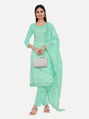 Unstitched Embroidery Suit 29