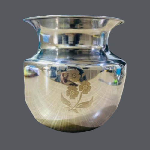 Fancy Stainless Steel Lota