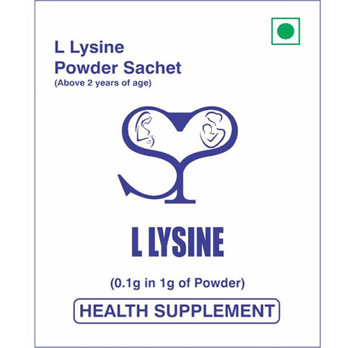 Sp - L-Lysine (Health Supplement) Dosage Form: Powder