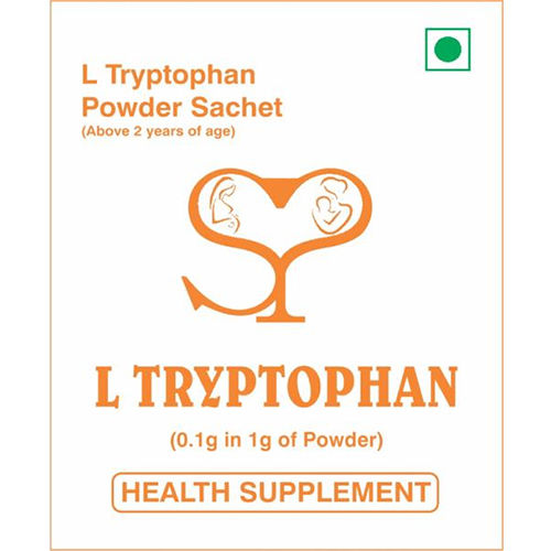 Sp- L-Tryptophan (Health Supplement) Dosage Form: Powder