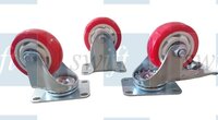 Industrial Red PVC/PU Caster wheel