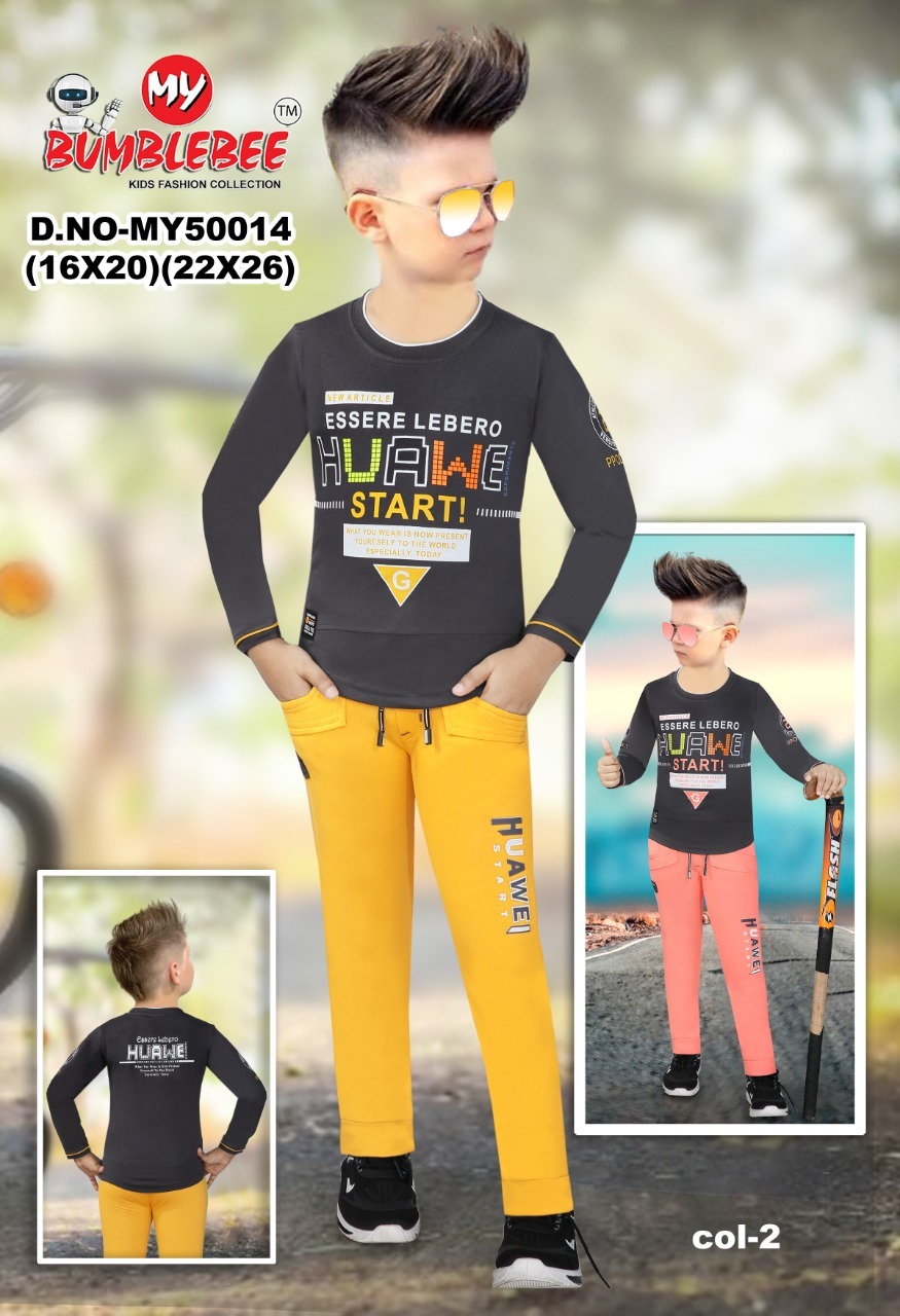 Boys Full Sleeve T Shirt With Pant