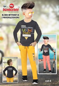 Boys Full Sleeve T Shirt With Pant