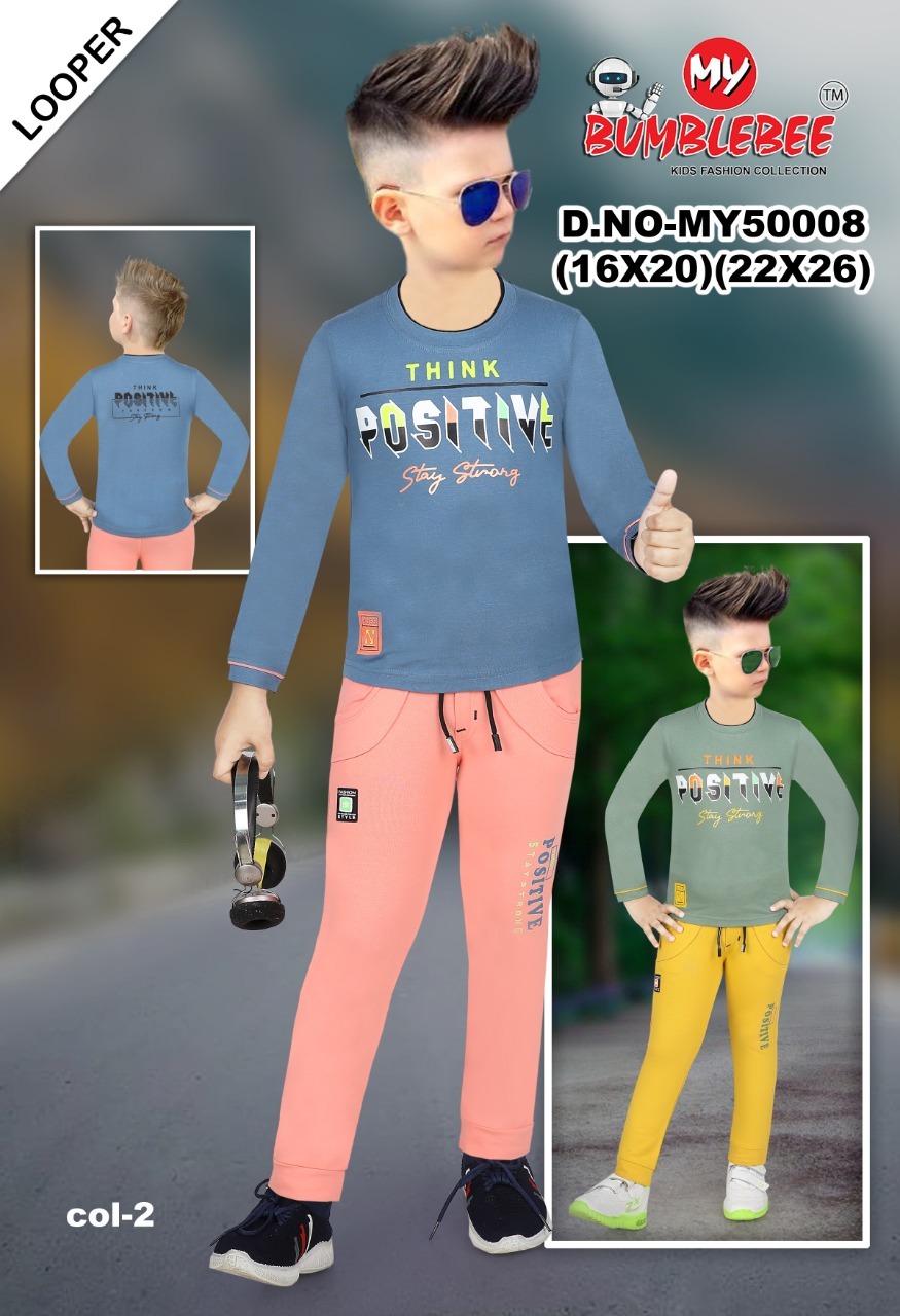 Boys Full Sleeve T Shirt With Pant