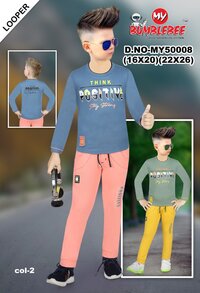 Boys Full Sleeve T Shirt With Pant