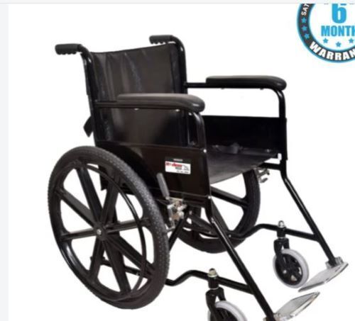 Black Rodeo Veer Mag Wheel Wheelchair Vissco  - 9985