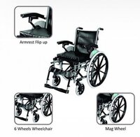 Imperio Wheelchair with Removable Big Wheels 2930