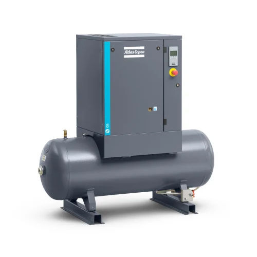 G 2-5 Oil Injected Tank Mounted Rotary Screw Air Compressors