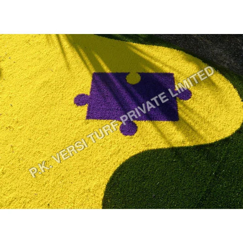 Coloured Artificial Synthetic Grass - Color: Multi Color
