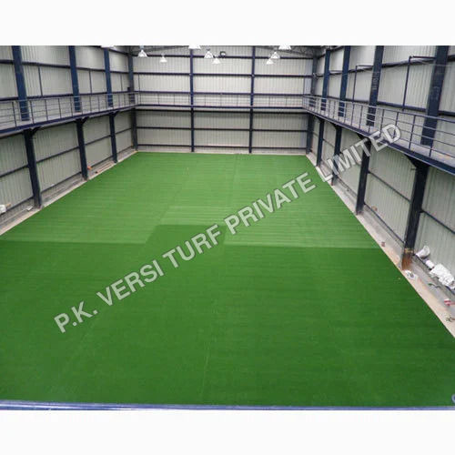 Green Indoor Cricket Flooring