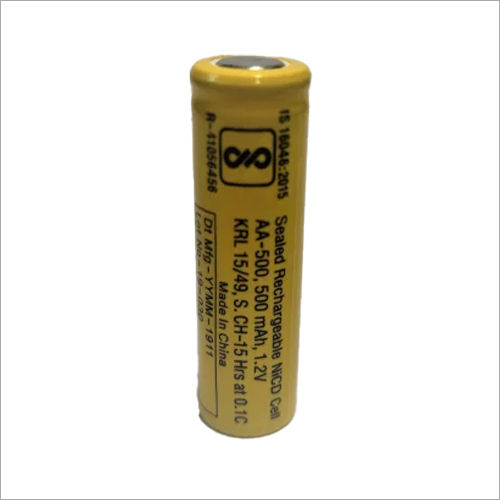 1.2V 500mAH NiCD Battery