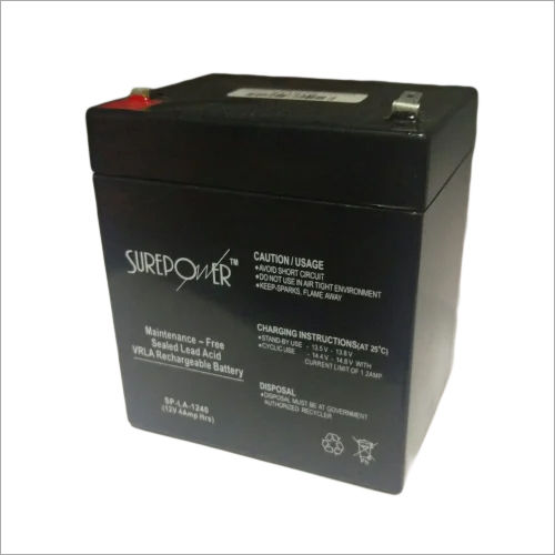 12V 4AH Sealed Lead Acid Battery