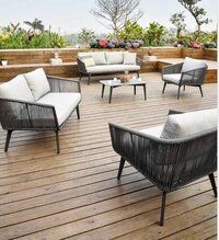 Braided Rope Outdoor Sofa