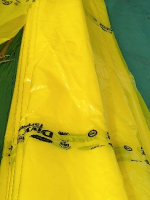 Waterproof Tarpaulin - Customized Design, Blue Color for Camp Tent Use
