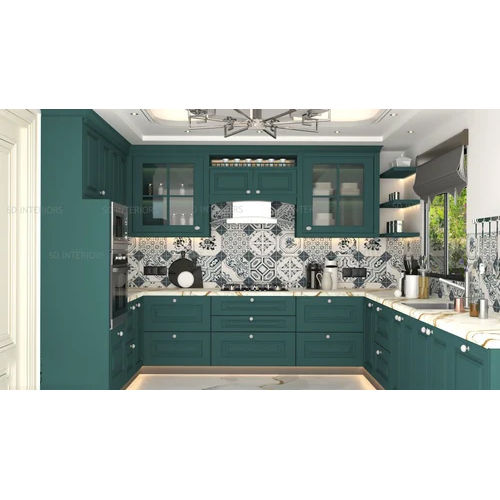 3D Interior Modular Kitchen Designing Services