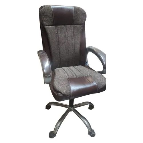 Leather Black Banking Chair