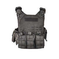 Tactical Military Vest - Color: Camouflage (multi-shade)