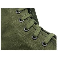 Army Green Military Canvas Boots
