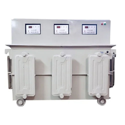 Oil Cooled Servo Voltage Stabilizer Current: Ac Ampere (Amp)