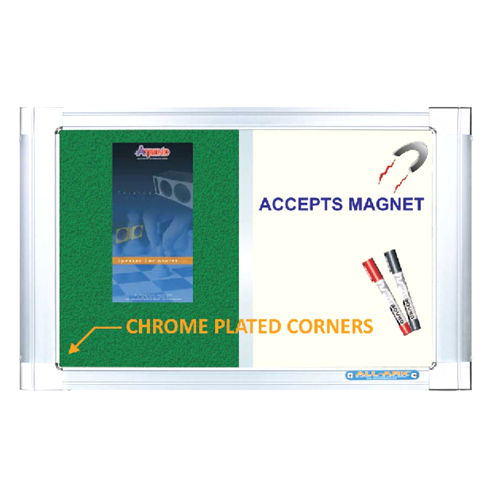 Chrome Plated Corner Combination Board