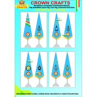 Itvp Conical Military Flag - Size: As Per Customer