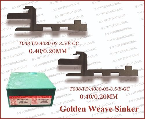 T038-TD-A030-03-3.5E-GC 0.40.20MM - DOUBLE TERRY MACHINES INNER PILE SINKERS