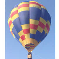 Multicolored Hot Air Balloon