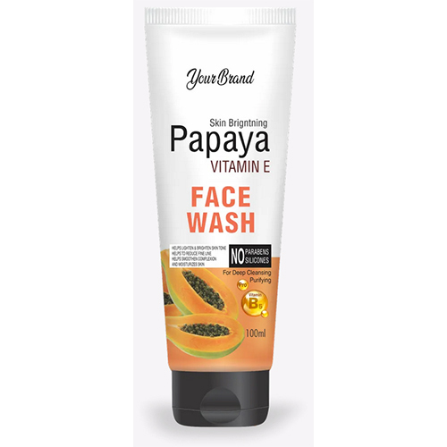 Herbal Third Party Manufacturer Of Papaya Face Wash Cream Age