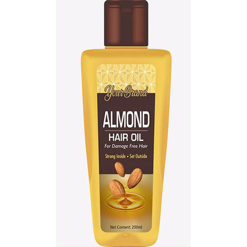 Herbal Natural Third Party Manufacturer Of Almond Hair Oil