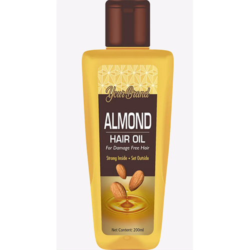 Herbal Natural third party manufacturer of Almond Hair Oil