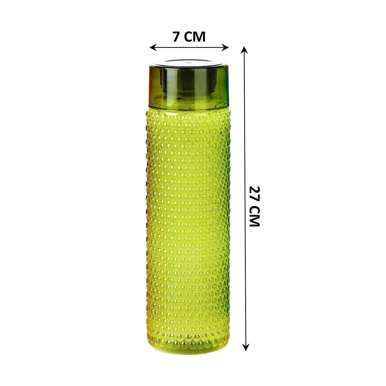 WATER BOTTLE BUBBLE SHAPE DESIGNER WATER BOTTLES FOR FRIDGE SCHOOL COLLEGE USE CAPACITY 1000ML (3 PC) (5270)
