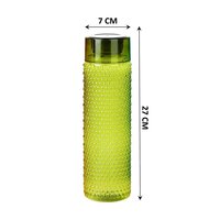 WATER BOTTLE BUBBLE SHAPE DESIGNER WATER BOTTLES FOR FRIDGE SCHOOL COLLEGE USE CAPACITY 1000ML (3 PC) (5270)