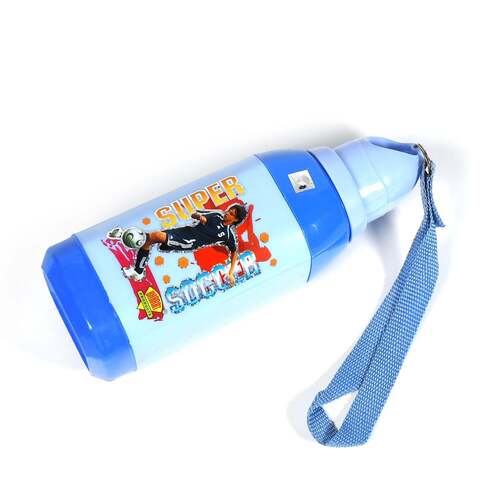 PLASTIC SPORTS / CYCLING DRINKING WATER BOTTLE WITH HAND STRAPS FOR SCHOOL OFFICE and MULTIUSE BOTTLE (5293)