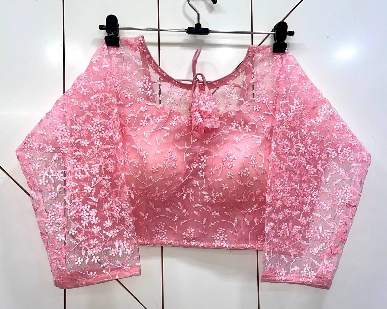 Full net Blouse in nice finished work