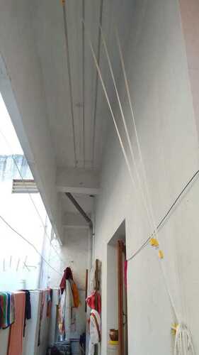 Ceiling mounted pulley type cloth drying hangers in Karalamanna Palakad