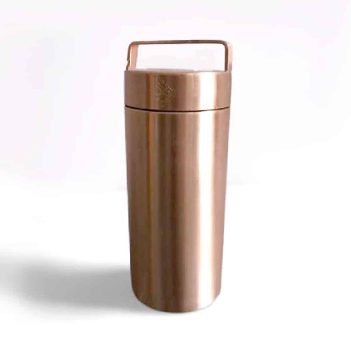 Tamrapatra 750ml Copper Bottle Plane Elegant Modern Stylish With Handle