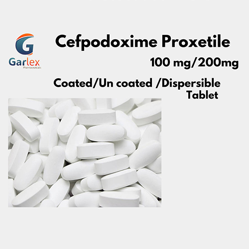 100Mg Cefpodoxime Proxetile Coated Dispersible Tablet General Medicines
