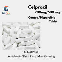 500mg Cefprozil Dispersible Multivitamin Tablet General Medicines