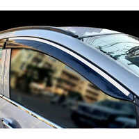 Car Crome Line Door Visor