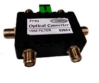 6 WAY FTTH OPTICAL/PASSIVE