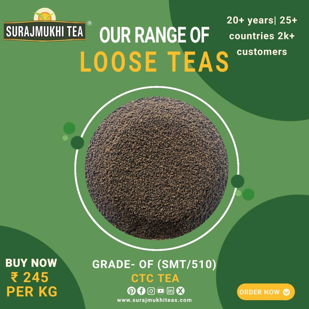 Of Loose Tea (smt/510) - Caffeine (%): 40-70 Milligram  Milligram (mg)