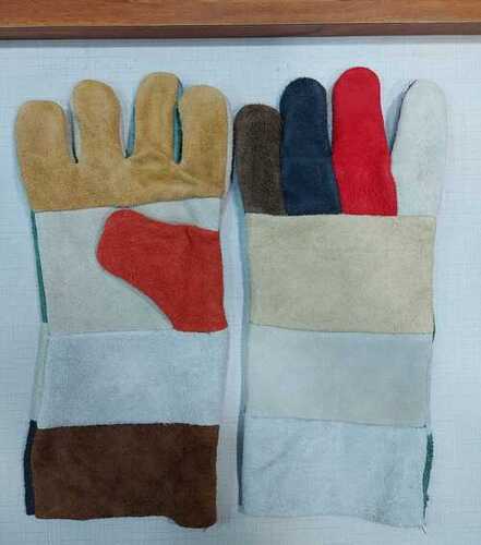 Multi color Leather Gloves