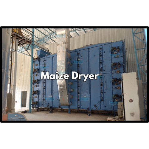 Maize Belt Dryer (Agro Waste Fired) - Capacity: 10 Ton/Day