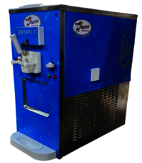 Soft Serve Ice Cream Machine - 780x450x920mm, 1.2l Freezing Cylinder, 1200w Power, 110kg Weight, 1-year Warranty