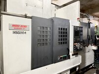 Mori Seiki NV5000 Twin Pallet VMC - 800x500x500 mm Precision, 14,000 RPM Spindle Speed, 30 Tool Capacity, Rigid Tapping Functionality, 1-Year Warranty